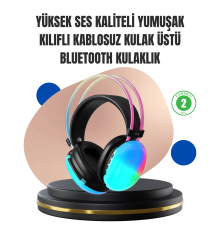 Konforlu Tasarımlı Kablosuz Gaming Kulaklık – Uzun Pil Ömrüyle