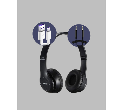 Ayarlanabilir Baş Bandı ve Yumuşak Kulak Yastıklı Bluetooth Kulaklık