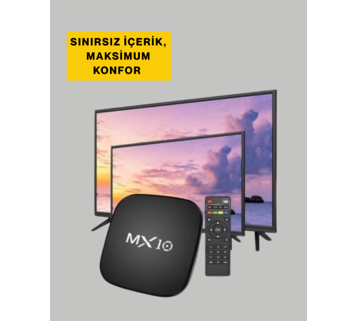 Android Tabanlı Akıllı Medya Oynatıcı – 4 Çekirdekli İşlemci, Ekran Yansıtmalı