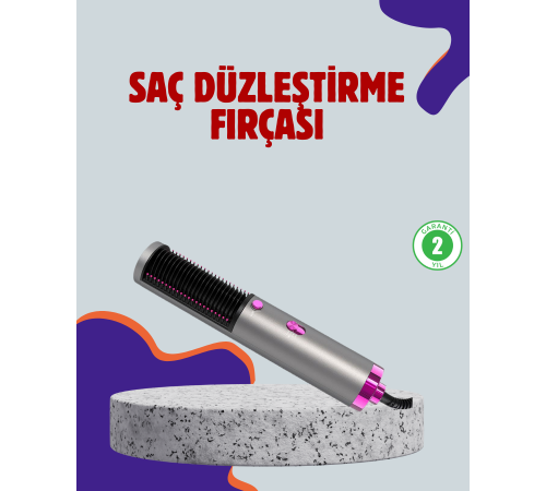 Salon Kalitesinde Saç Bakımı Sunan Şekillendirici Fırça