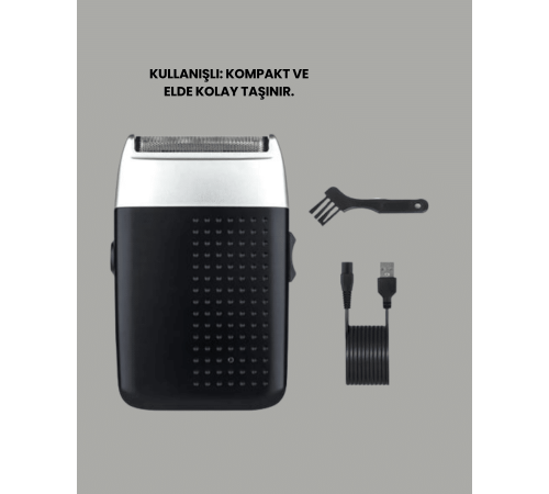 Çok Amaçlı Şarjlı Saç & Sakal Kesme Makinesi – Profesyonel ve Sessiz Performans