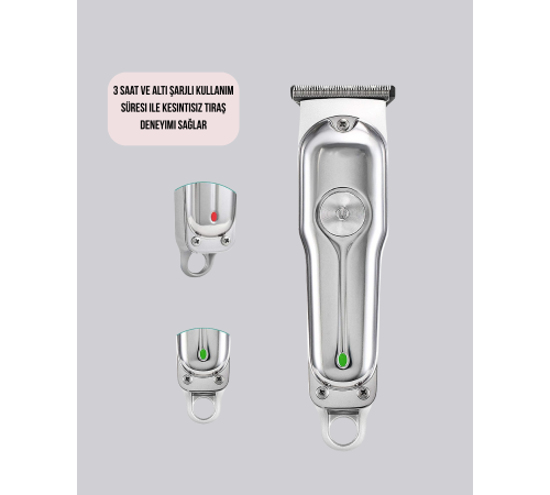 Yüksek Performanslı Erkek Saç Kesme Makinesi – Uzun Pil Ömrü ve Hassas Kesim