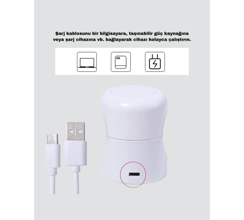 UV ve LED Jel Kurutmaya Uygun – Çift Dalga Boylu Mini Kurutucu