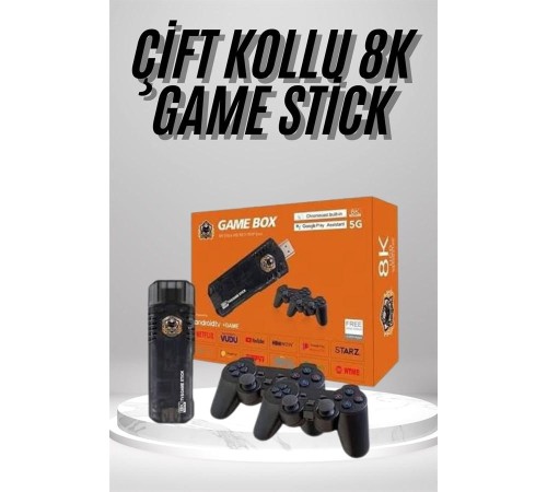 8K Ultra HD Game Box 36500 Oyunlu Game Stick Oyun Konsolu
