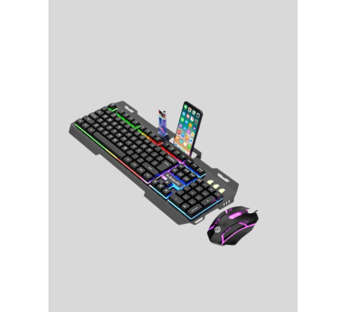 Mekanik  Seti – LED Işıklandırma ve Ergonomik Mouse