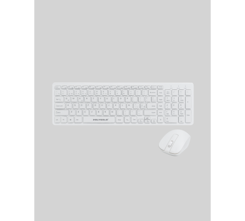 Tam Boy Kablosuz Klavye Mouse Seti - Gelişmiş Bağlantı ve Sessiz Performans