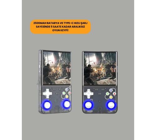 TV Bağlantılı 64GB Hafızalı Retro Oyun Konsolu