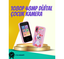 ABS + Silikon Gövdeli Dayanıklı Çocuk Kamerası – Güvenli Malzeme, Şok Emici Tasarım