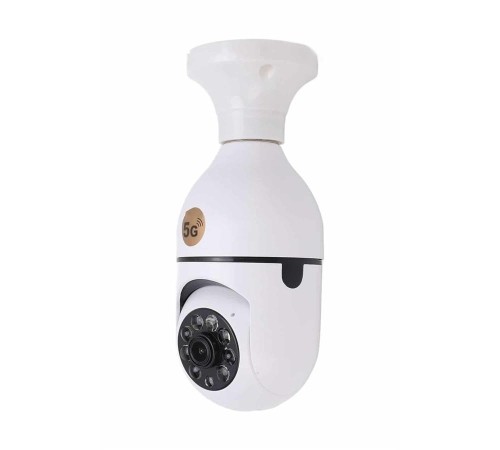 Akıllı Kamera Wifi Kamera Duylu Ampul Görünümlü 360 Derece Dönebilen Ev Kamerası