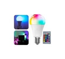 Akıllı RGB Led Ampul Led Uzaktan Kumandalı Renk Değiştiren Ampul
