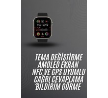 Akıllı saat 2.02 inch Nabız Ölçer Arama Konuşma Müzik Dinleme