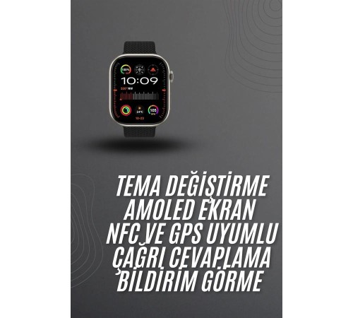Akıllı saat 2.02 inch Nabız Ölçer Arama Konuşma Müzik Dinleme