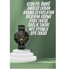 Akıllı Saat 5.0 Bluetooth Bağlantılı Sağlık ve Uyku Takibi Sosyal Medya Girişli