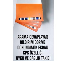 Akıllı Saat 7 Kordonlu Bildirim Görebilen Metal Kordon GPS Özelliği