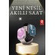 Akıllı Saat Alarm ve Titreşim Uyku ve Sağlık Takibi GPS Uyumlu Nabız Ölçer Sesli Görüşme
