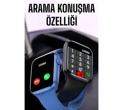 Akıllı Saat Amoled Ekran Yeni Nesil Bluetooth Bağlantılı