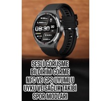 Akıllı Saat Bluetooth Bağlantılı Amoled Ekran Uyku ve Sağlık Takibi