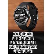Akıllı Saat Bluetooth Bağlantılı Amoled Ekran Uyku ve Sağlık Takibi