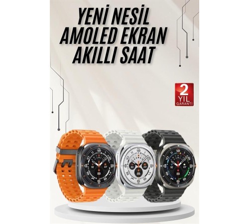 Akıllı Saat Müzik Dinleme Nabız Ölçer NFC ve GPS Uyumlu Sesli Asistan