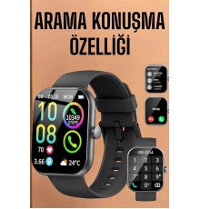 Akıllı Saat Tema Değiştirme Bluetooth Bağlantılı Arama Cevaplayan