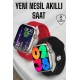 Akıllı Saat Tema Değiştirme Uyku ve Sağlık Takibi Bluetooth Bağlantılı
