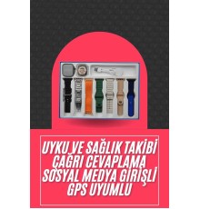 Akıllı Saat Unisex Akıllı Saat Çoklu Kordon Seçeneği Çelik Kordon Plastik Kordon