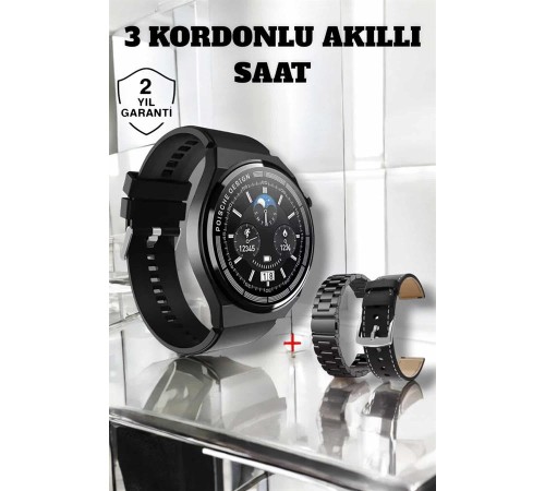 Akıllı Saat Uyku Ve Sağlık Takibi Bildirim Görme Arama Cevaplama