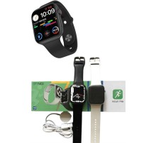 Akıllı Saat Wireless Şarj Yüksek Çözünürlüklü Müzik Dinleme Sesli Cevaplama