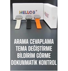 Akıllı Saat Yeni Nesil Sesli Asistan Uyku ve Sağlık Takibi Adımsayar