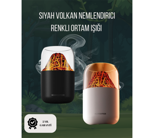 Alev Efektli Ultrasonik Difüzör