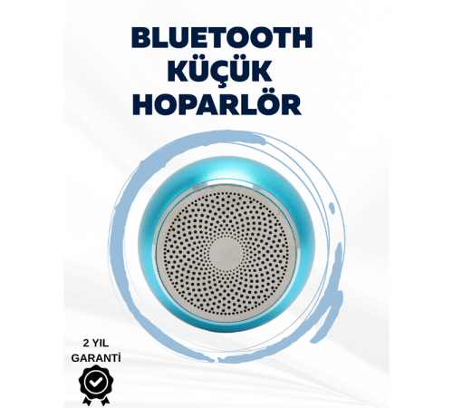 Alüminyum Gövdeli Mini Bluetooth Hoparlör – Dayanıklı ve Şık Tasarım