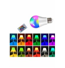 Ambiyans Aydınlatma RGB Led Lamba Kumandalı Renk Değiştirebilen