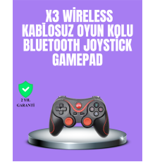 Android Uyumlu Gamepad X3 Game Stick Oyun Kolu Bluetooth Bağlantılı