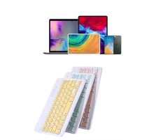 Android ve İOS Uyumlu Bluetooth Kablosuz Türkçe Q Klavye Renkli