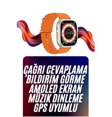 Android ve İOS Uyumlu Uyku ve Sağlık Takibi Yapabilen 3 Kordonlu Akıllı Saat