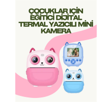 Anında Yazdıran Kamera – Çocuklara Uygun, Hafif ve Renkli