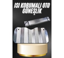 Araba Ön Cam Güneşliği Katlanabilir Oto Güneşlik Tüm Araç Modellerine Uygun