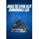 Araç İçi Ayak Altı Led 12 Led Işık Sese Müziğe Duyarlı RGB Işıklı Aydınlatma Seti