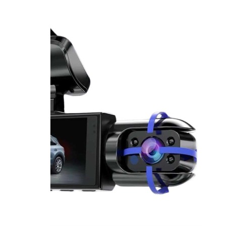 Araç İçi Full Hd Kamera Ön ve Arka Kameralı Ekranlı Araç Kamerası