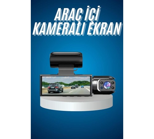 Araç Kamerası Dönebilen HD Kaliteli Video ve Fotoğraf Kaydedici