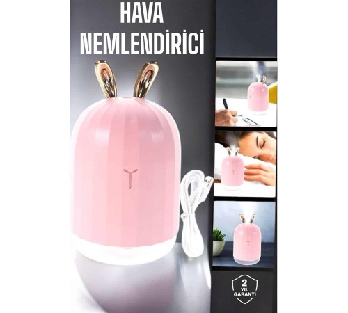 Aromaterapi Hava Temizleyici Buhar Makinesi Taşınabilir Şarjlı