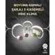 Asılabilir Mini Boyun Fanı | 1000mAh Şarjlı, Turbo Güçlü Rüzgar