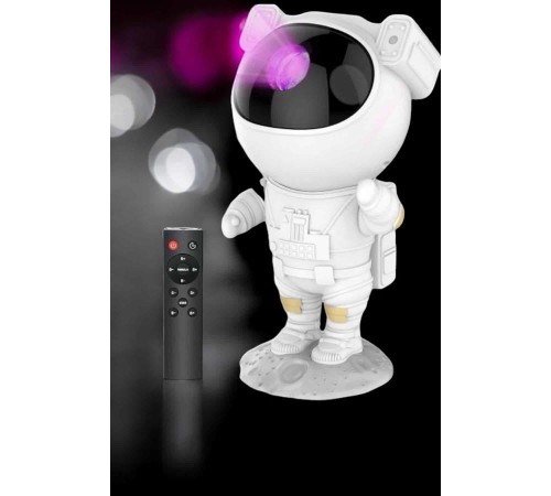 Astronot Bluetooth Hoparlör Gökyüzü Projektör Gece Lambası