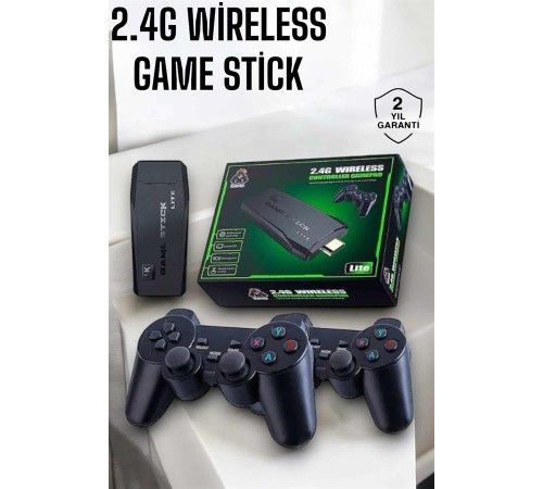 Atari Oyun Konsolu 2000 Oyunlu Game Stick 2.4G Wireless Atari Oyun Konsolu 2000 Oyunlu Game Stick 2.4G Wireless