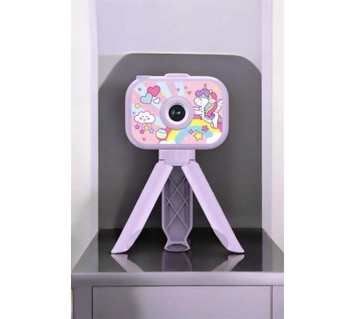 Ayaklı Mini Fotoğraf Makinesi Çocuk Için Eğitici Video Kamera