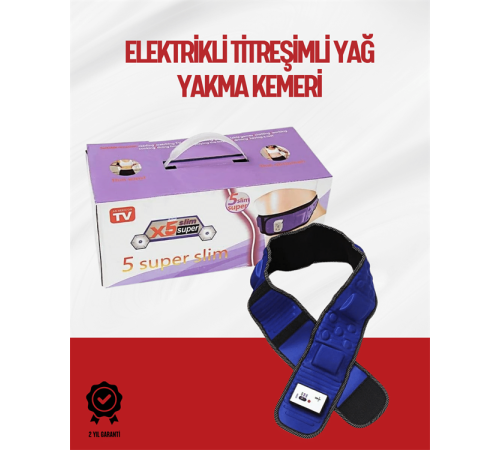 Ayarlanabilir Hızlı Elektrikli Masaj Kemeri – Yağ Yakımına Yardımcı
