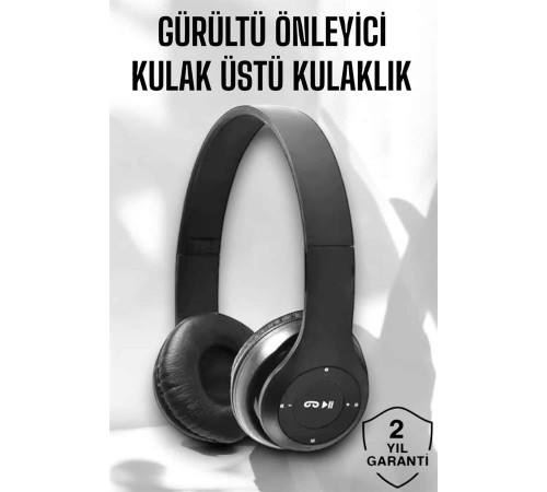 Ayarlanabilir Kafa Bandı ile Yüksek Performanslı Bluetooth Kulaklık