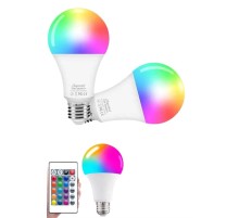 Ayarlanabilir Parlaklık RGB Led Ampul Beyaz Lamba Ve Renkli Ampul