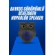 Baykuş Tasarımlı Mini Bluetooth Speaker Yüksek Ses Kaliteli Taşınabilir