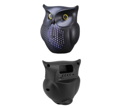 Baykuş Tasarımlı Mini Bluetooth Speaker Yüksek Ses Kaliteli Taşınabilir